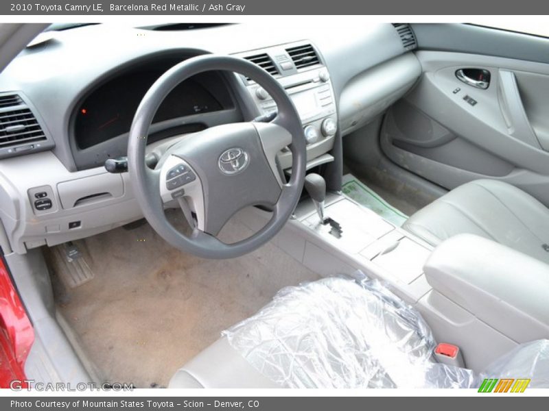 Barcelona Red Metallic / Ash Gray 2010 Toyota Camry LE