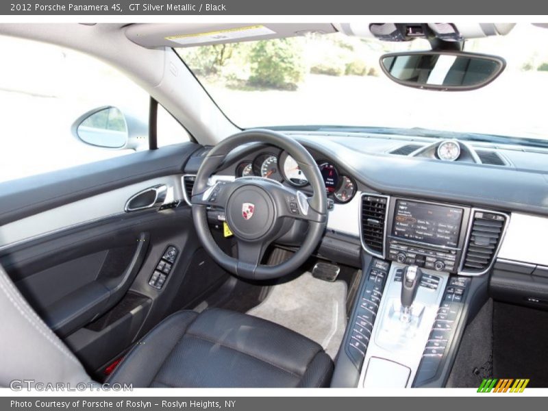 GT Silver Metallic / Black 2012 Porsche Panamera 4S