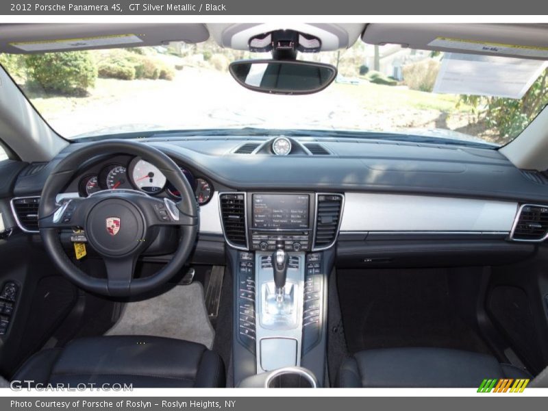 GT Silver Metallic / Black 2012 Porsche Panamera 4S