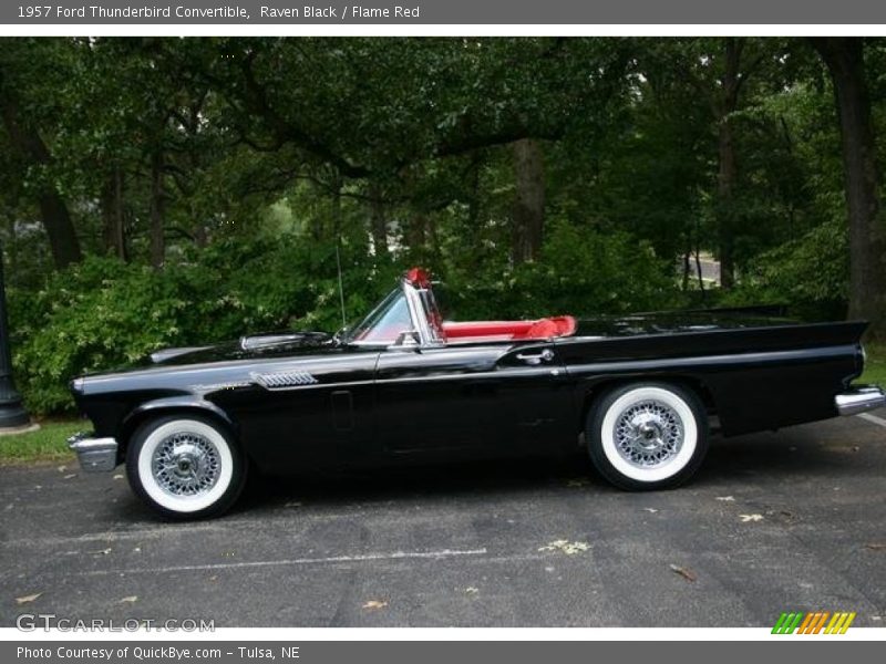  1957 Thunderbird Convertible Raven Black