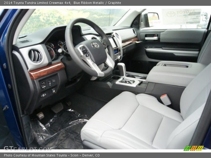 Blue Ribbon Metallic / Graphite 2014 Toyota Tundra Limited Crewmax 4x4