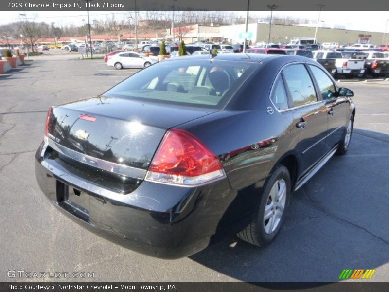 Black / Ebony 2009 Chevrolet Impala LS