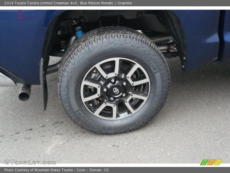 Blue Ribbon Metallic / Graphite 2014 Toyota Tundra Limited Crewmax 4x4