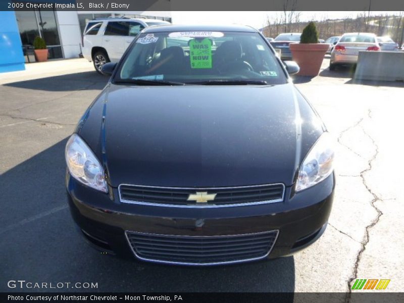Black / Ebony 2009 Chevrolet Impala LS