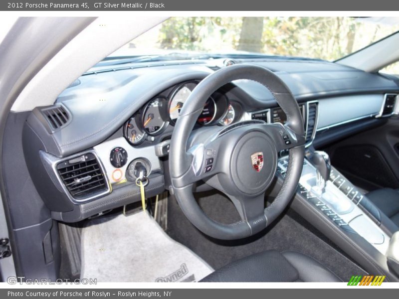 GT Silver Metallic / Black 2012 Porsche Panamera 4S