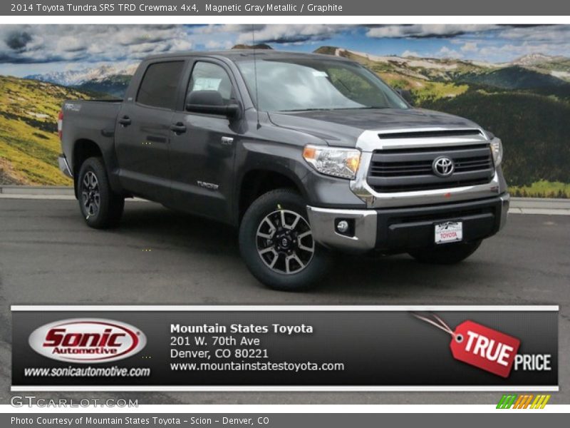 Magnetic Gray Metallic / Graphite 2014 Toyota Tundra SR5 TRD Crewmax 4x4