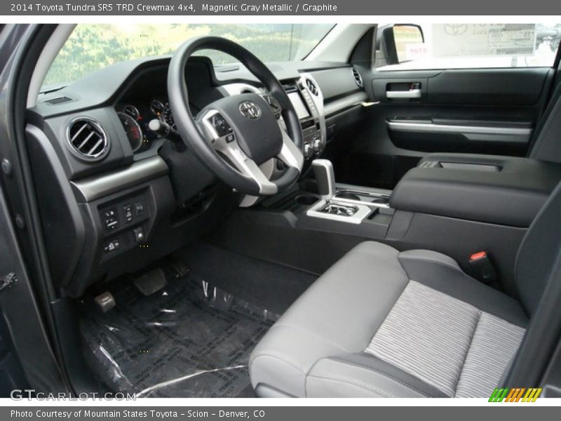 Magnetic Gray Metallic / Graphite 2014 Toyota Tundra SR5 TRD Crewmax 4x4