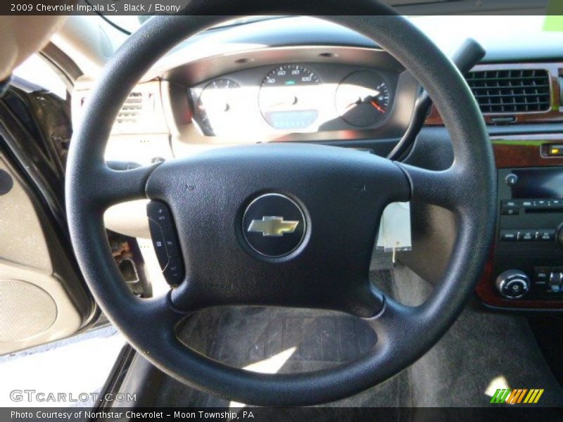 Black / Ebony 2009 Chevrolet Impala LS