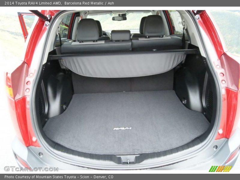 Barcelona Red Metallic / Ash 2014 Toyota RAV4 Limited AWD