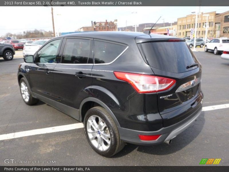 Tuxedo Black Metallic / Charcoal Black 2013 Ford Escape SEL 2.0L EcoBoost 4WD