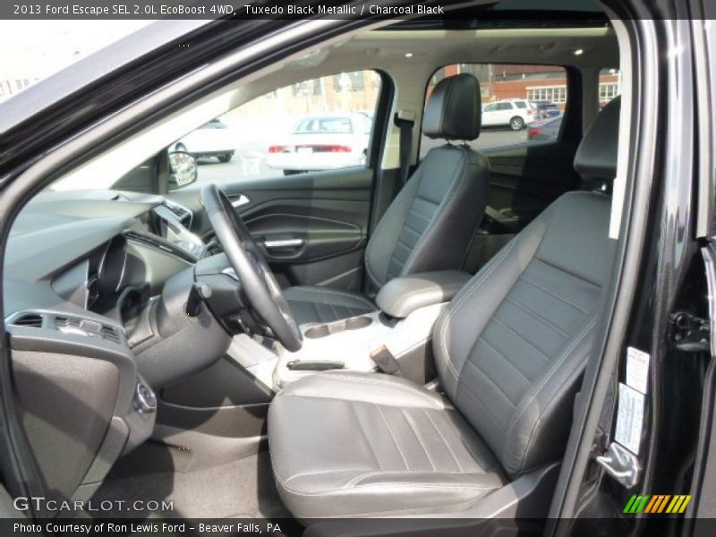 Tuxedo Black Metallic / Charcoal Black 2013 Ford Escape SEL 2.0L EcoBoost 4WD