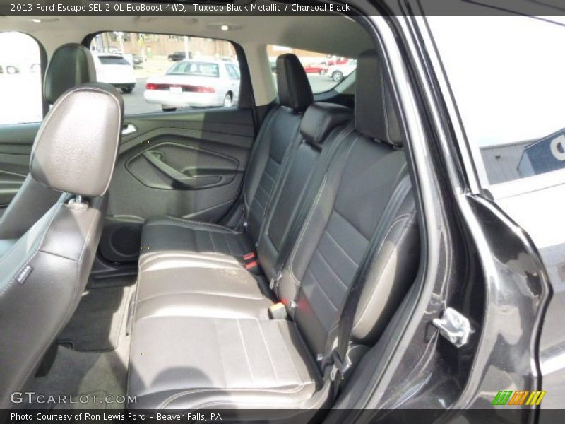 Tuxedo Black Metallic / Charcoal Black 2013 Ford Escape SEL 2.0L EcoBoost 4WD