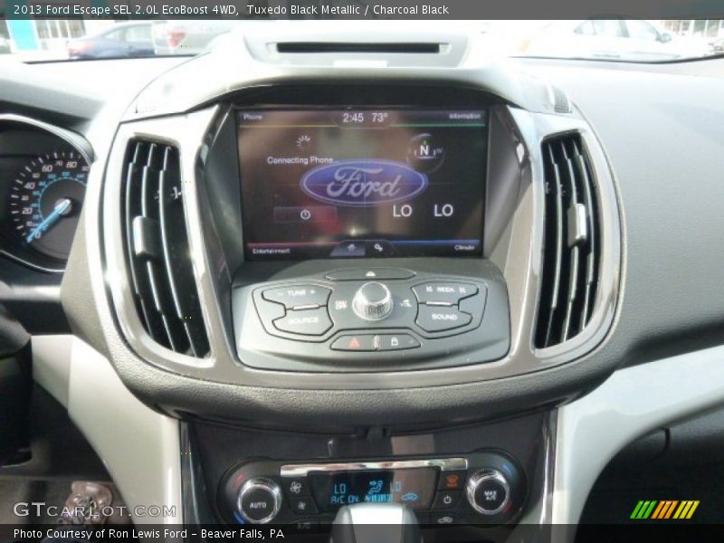 Tuxedo Black Metallic / Charcoal Black 2013 Ford Escape SEL 2.0L EcoBoost 4WD