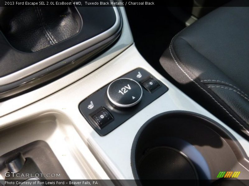 Tuxedo Black Metallic / Charcoal Black 2013 Ford Escape SEL 2.0L EcoBoost 4WD
