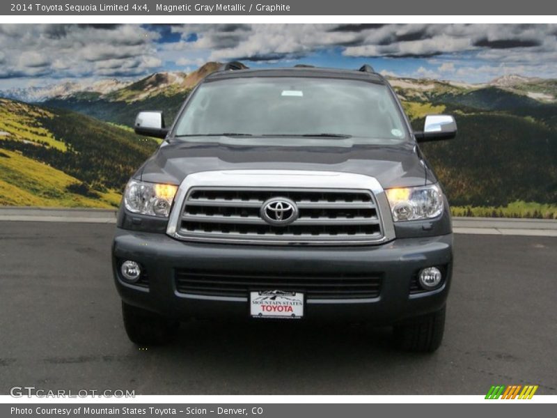 Magnetic Gray Metallic / Graphite 2014 Toyota Sequoia Limited 4x4