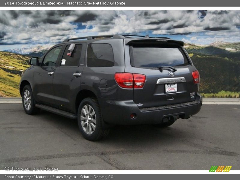 Magnetic Gray Metallic / Graphite 2014 Toyota Sequoia Limited 4x4