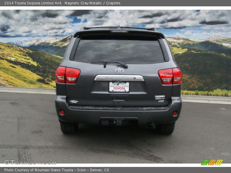 Magnetic Gray Metallic / Graphite 2014 Toyota Sequoia Limited 4x4