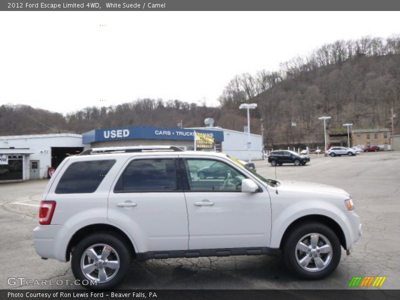 White Suede / Camel 2012 Ford Escape Limited 4WD