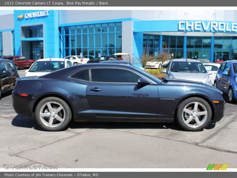 Blue Ray Metallic / Black 2013 Chevrolet Camaro LT Coupe