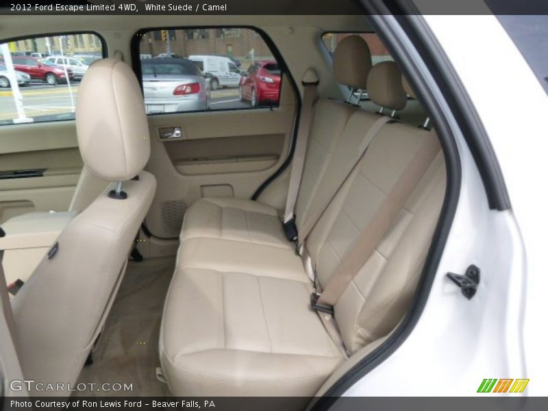 White Suede / Camel 2012 Ford Escape Limited 4WD