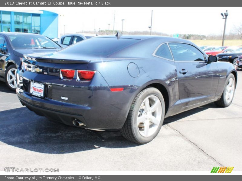 Blue Ray Metallic / Black 2013 Chevrolet Camaro LT Coupe