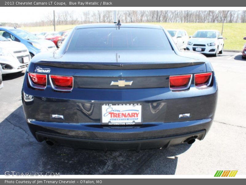 Blue Ray Metallic / Black 2013 Chevrolet Camaro LT Coupe
