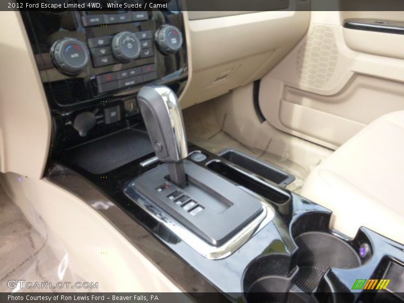 White Suede / Camel 2012 Ford Escape Limited 4WD