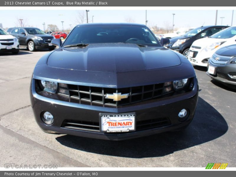 Blue Ray Metallic / Black 2013 Chevrolet Camaro LT Coupe