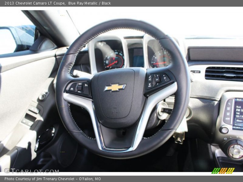 Blue Ray Metallic / Black 2013 Chevrolet Camaro LT Coupe