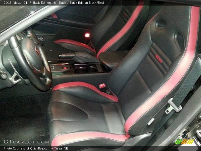 Front Seat of 2013 GT-R Black Edition
