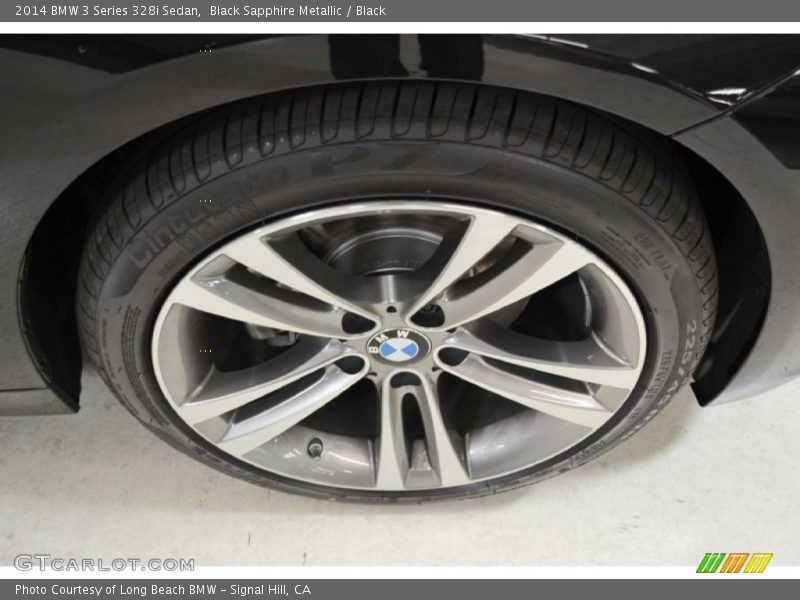 Black Sapphire Metallic / Black 2014 BMW 3 Series 328i Sedan