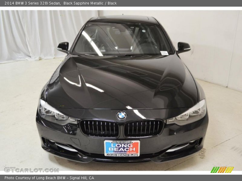 Black Sapphire Metallic / Black 2014 BMW 3 Series 328i Sedan