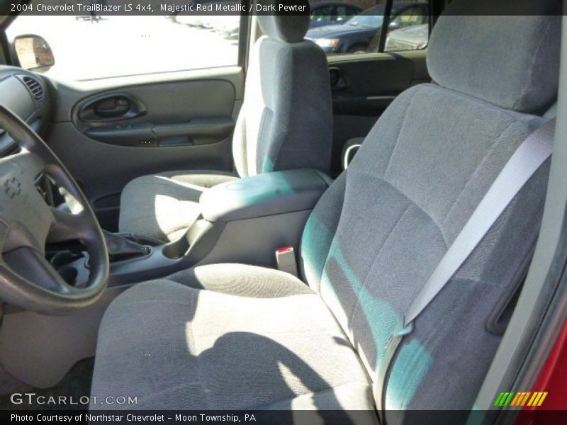 Majestic Red Metallic / Dark Pewter 2004 Chevrolet TrailBlazer LS 4x4