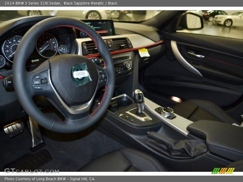 Black Sapphire Metallic / Black 2014 BMW 3 Series 328i Sedan