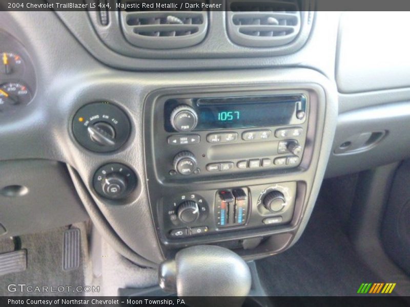 Majestic Red Metallic / Dark Pewter 2004 Chevrolet TrailBlazer LS 4x4