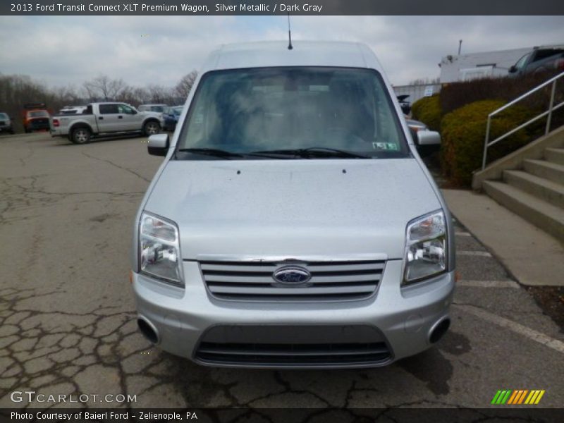 Silver Metallic / Dark Gray 2013 Ford Transit Connect XLT Premium Wagon
