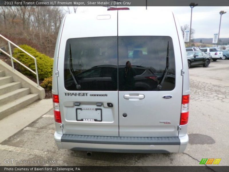 Silver Metallic / Dark Gray 2013 Ford Transit Connect XLT Premium Wagon