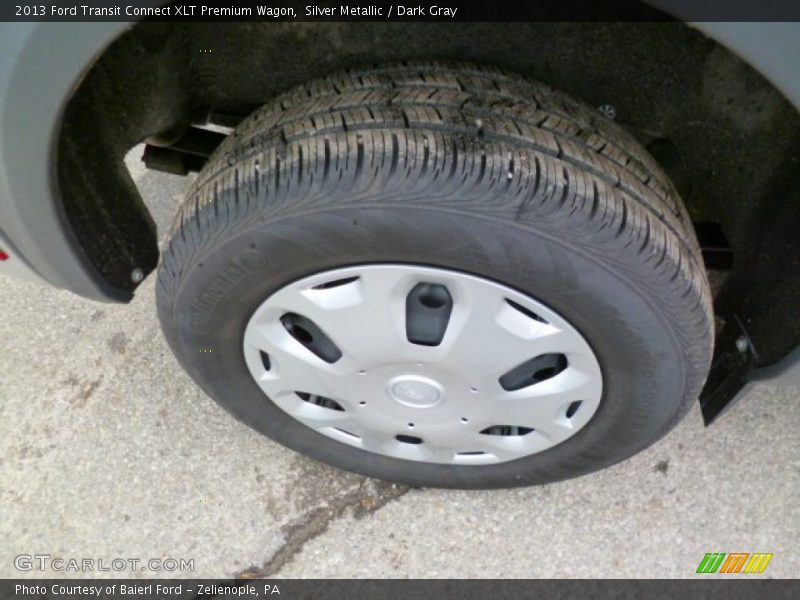 Silver Metallic / Dark Gray 2013 Ford Transit Connect XLT Premium Wagon