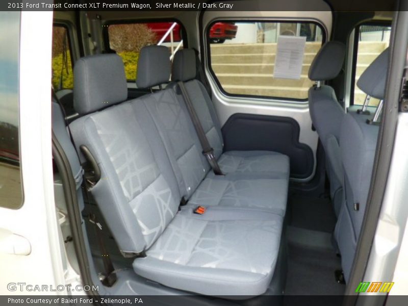 Silver Metallic / Dark Gray 2013 Ford Transit Connect XLT Premium Wagon