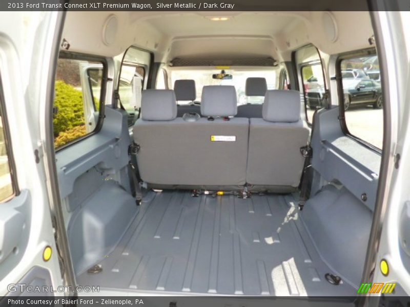 Silver Metallic / Dark Gray 2013 Ford Transit Connect XLT Premium Wagon