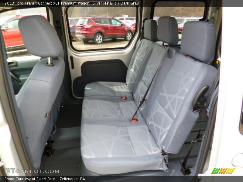 Silver Metallic / Dark Gray 2013 Ford Transit Connect XLT Premium Wagon