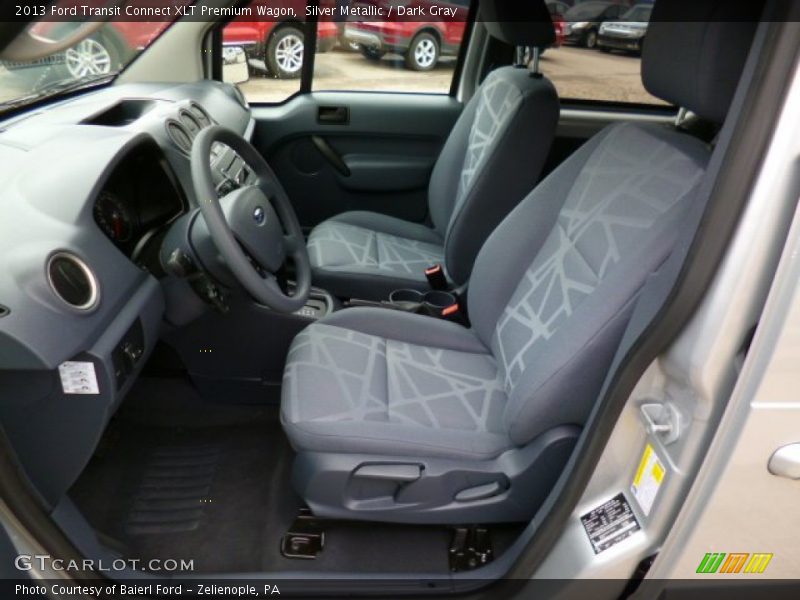 Silver Metallic / Dark Gray 2013 Ford Transit Connect XLT Premium Wagon