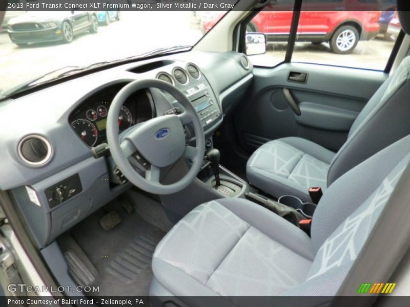 Silver Metallic / Dark Gray 2013 Ford Transit Connect XLT Premium Wagon