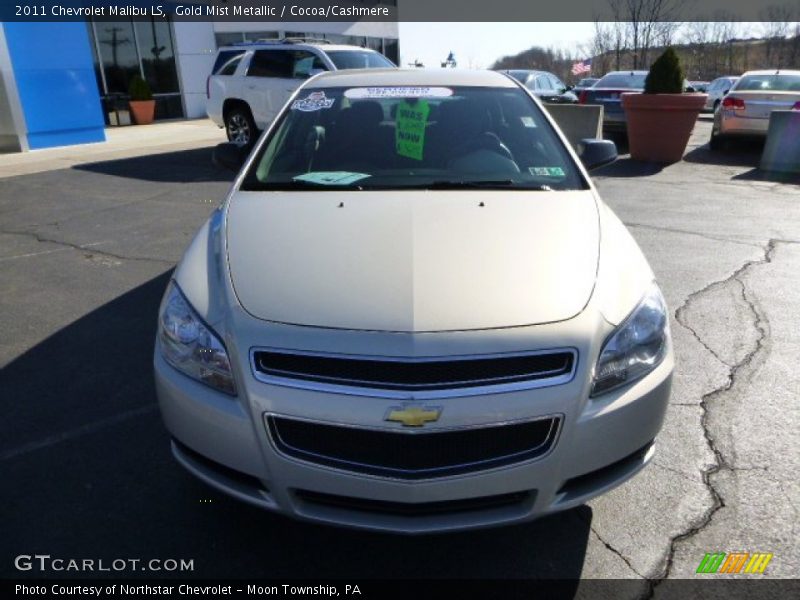 Gold Mist Metallic / Cocoa/Cashmere 2011 Chevrolet Malibu LS