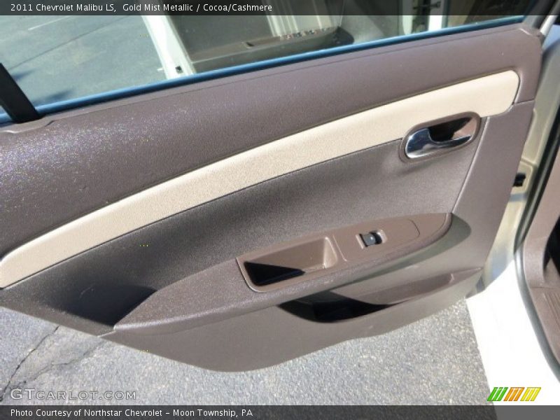 Gold Mist Metallic / Cocoa/Cashmere 2011 Chevrolet Malibu LS