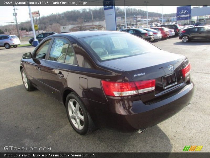 Dark Cinnamon / Beige 2006 Hyundai Sonata GLS V6