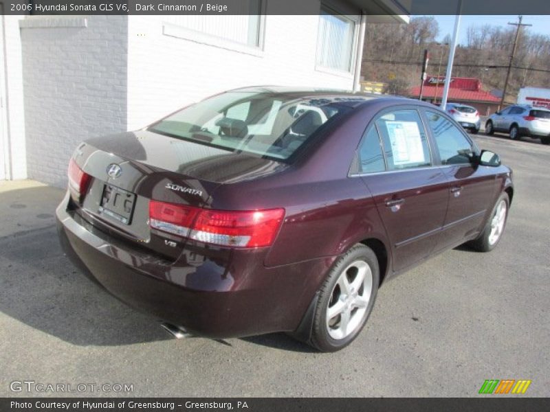 Dark Cinnamon / Beige 2006 Hyundai Sonata GLS V6