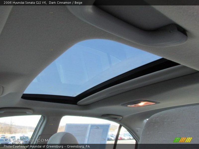 Dark Cinnamon / Beige 2006 Hyundai Sonata GLS V6