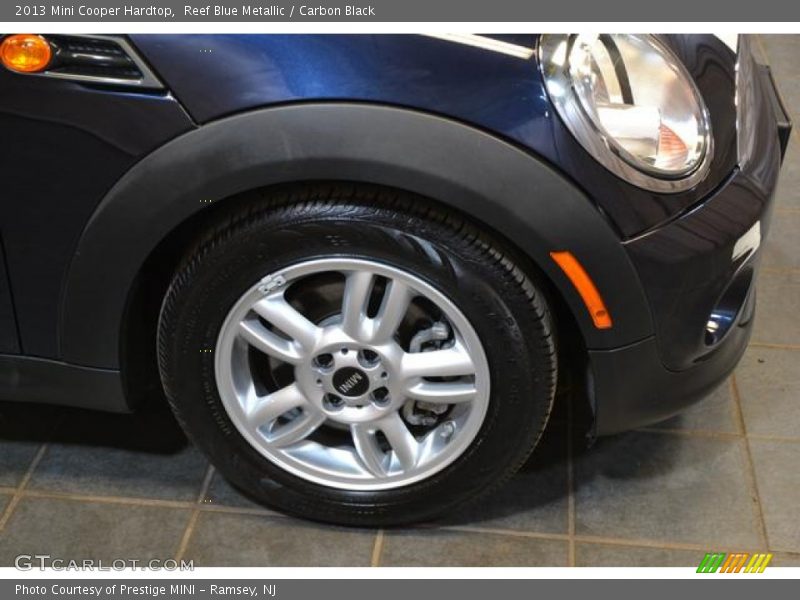 Reef Blue Metallic / Carbon Black 2013 Mini Cooper Hardtop