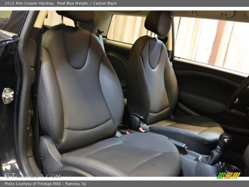 Reef Blue Metallic / Carbon Black 2013 Mini Cooper Hardtop
